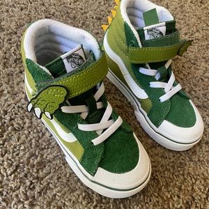 Toddler dino vans shoes